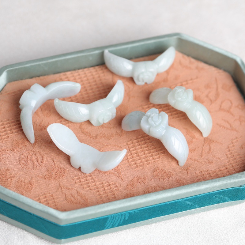 2PC Natuurlijke Witte Jadeïet  - Beading recensie en prijs
