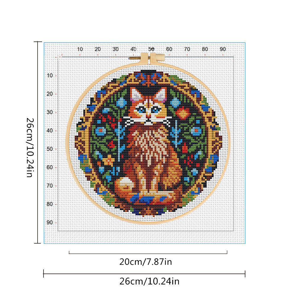 DIY Kruissteek Kat Dier 11CT M - Cotton Embroidery Thread Skeins recensie en prijs