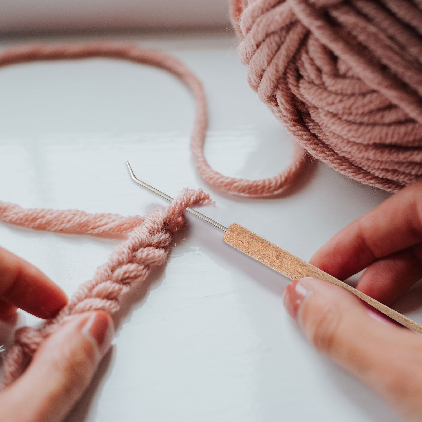 1 stuk haaknaald met houten ha - Wooden Crochet Hooks Ergonomic Handle recensie en prijs