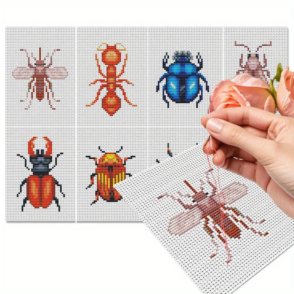 8 stuks insect kruissteek bord - Cotton Embroidery Thread Skeins recensie en prijs